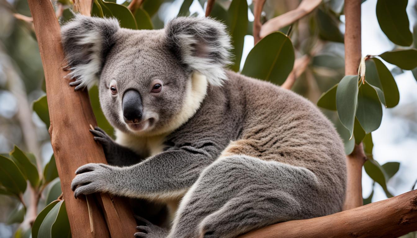 What types of eucalyptus trees do koalas prefer to eat?