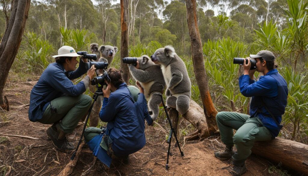 Koala population monitoring