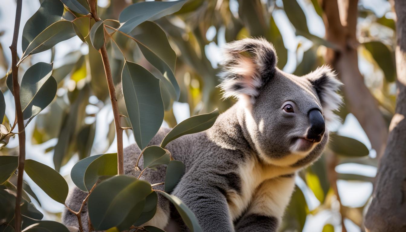 What sounds and communication methods do koalas use?