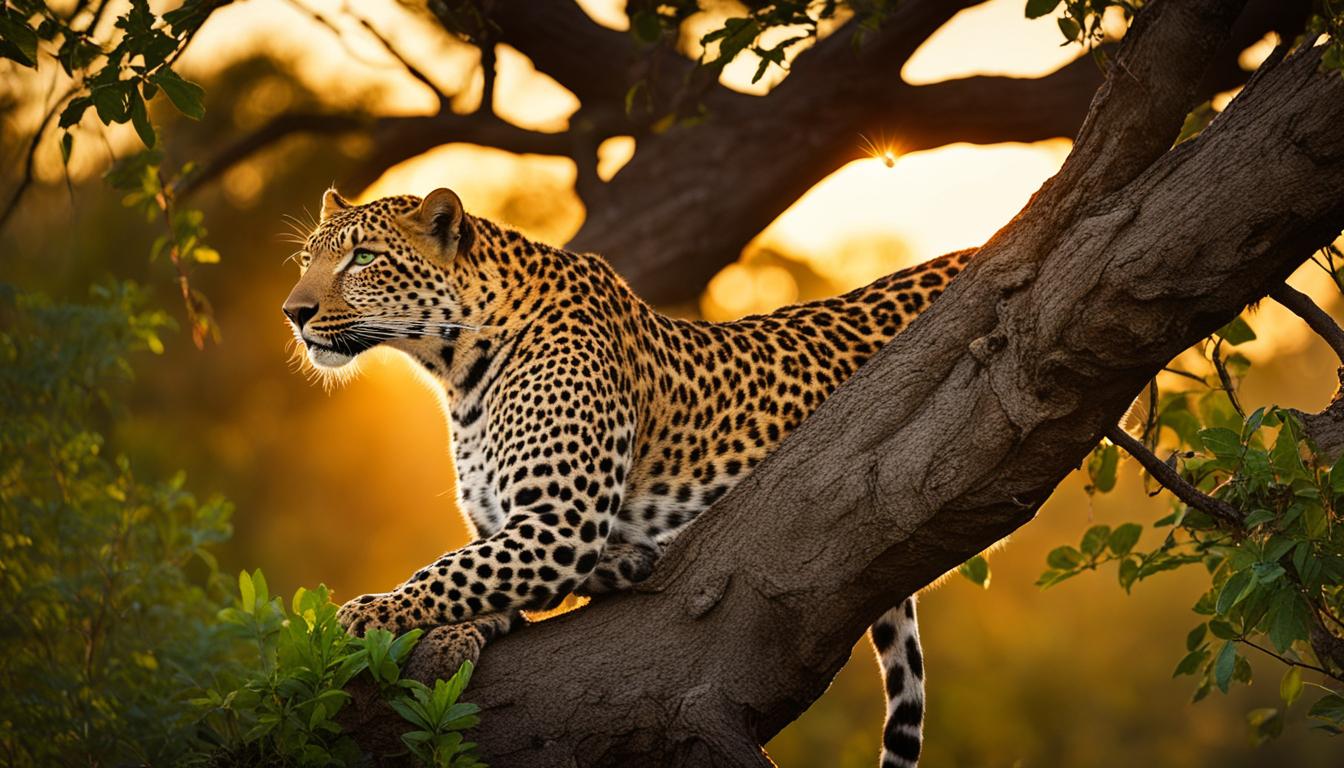 How do leopards establish and defend their territories?