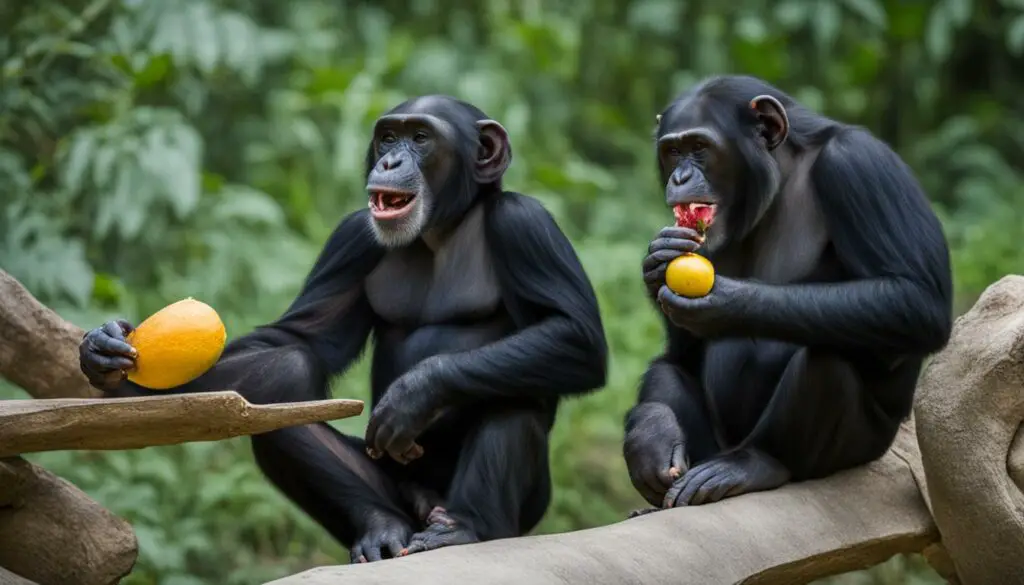 Nonverbal communication in chimpanzees