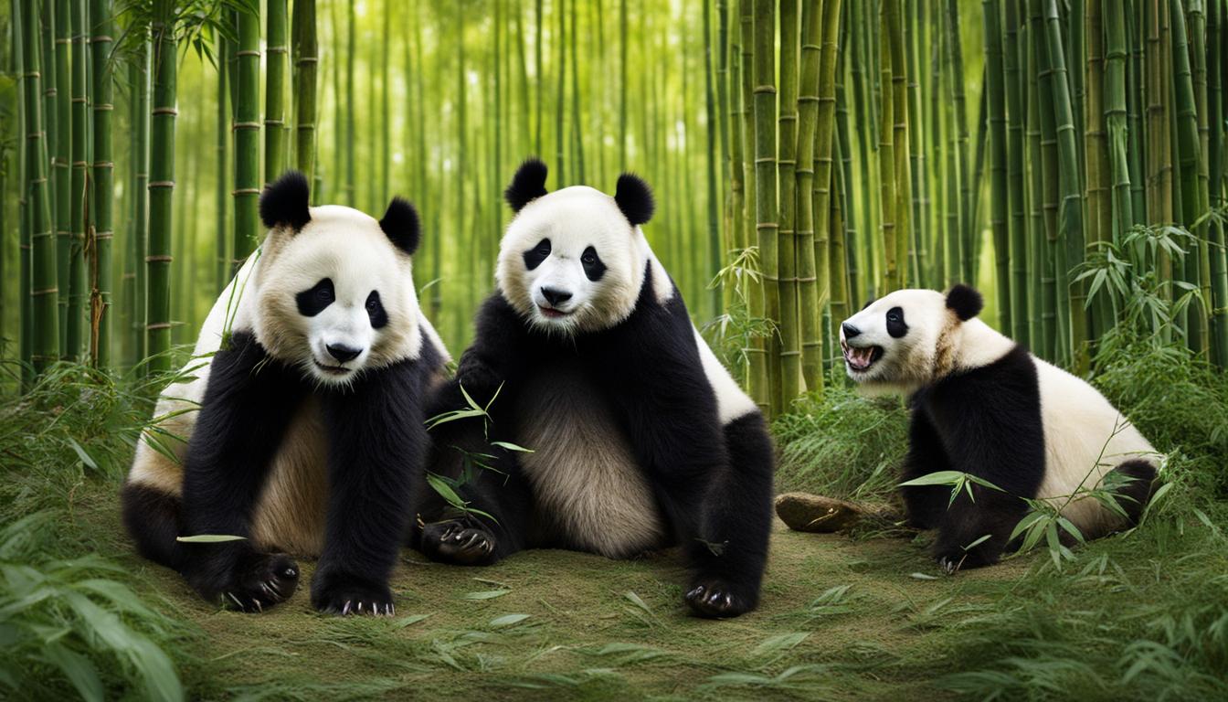 Panda captive breeding