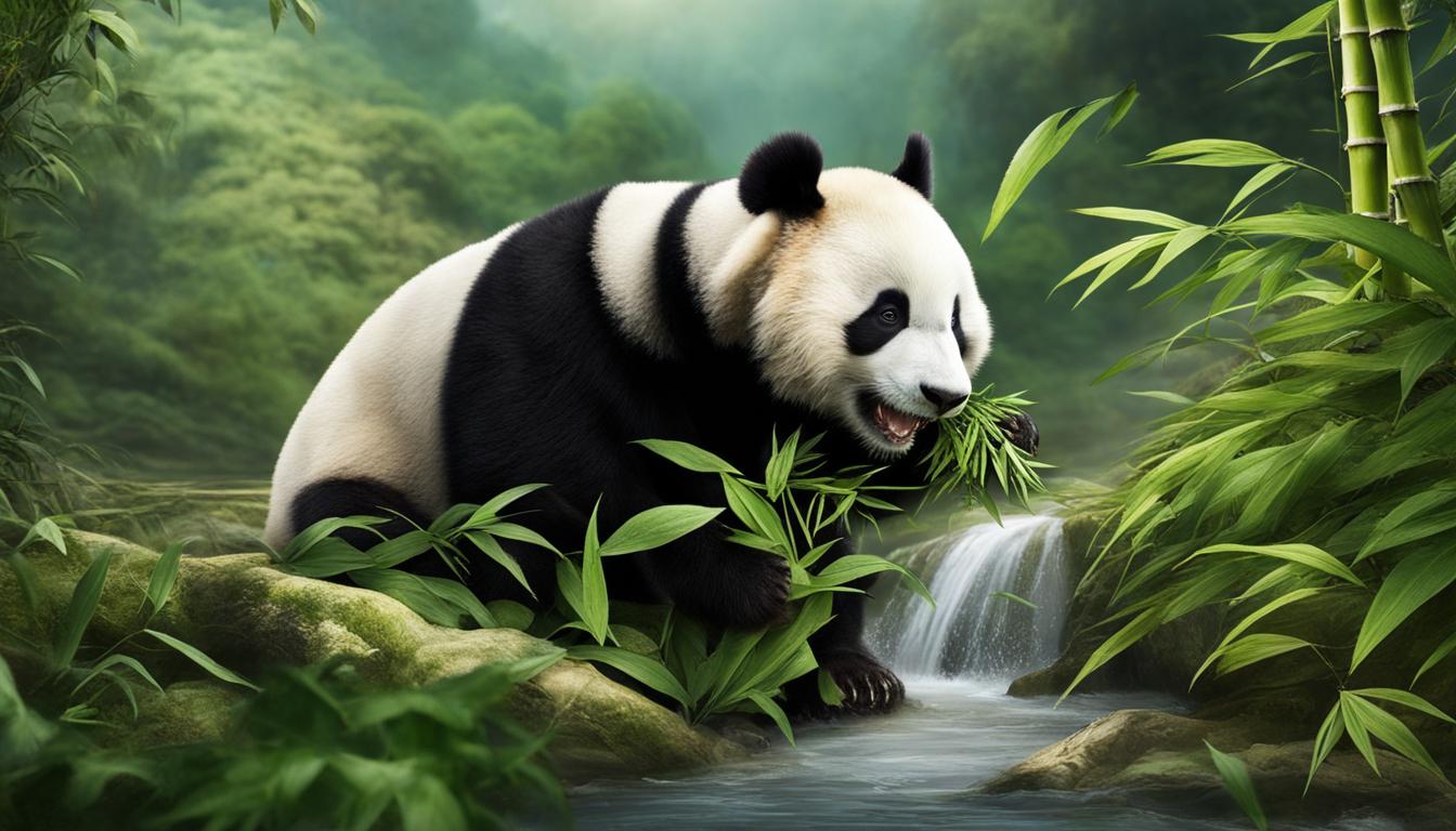 Panda diet variety