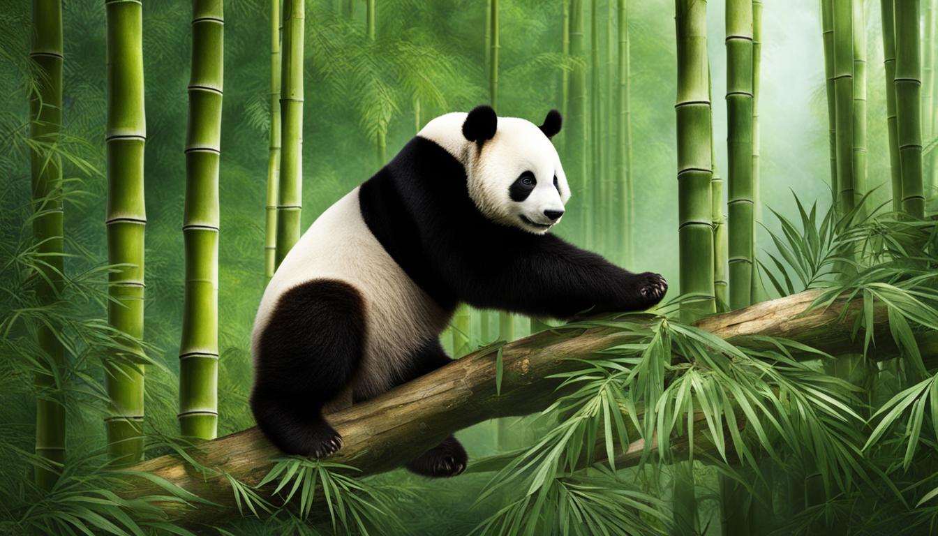 What is the average lifespan of a giant panda in the wild?