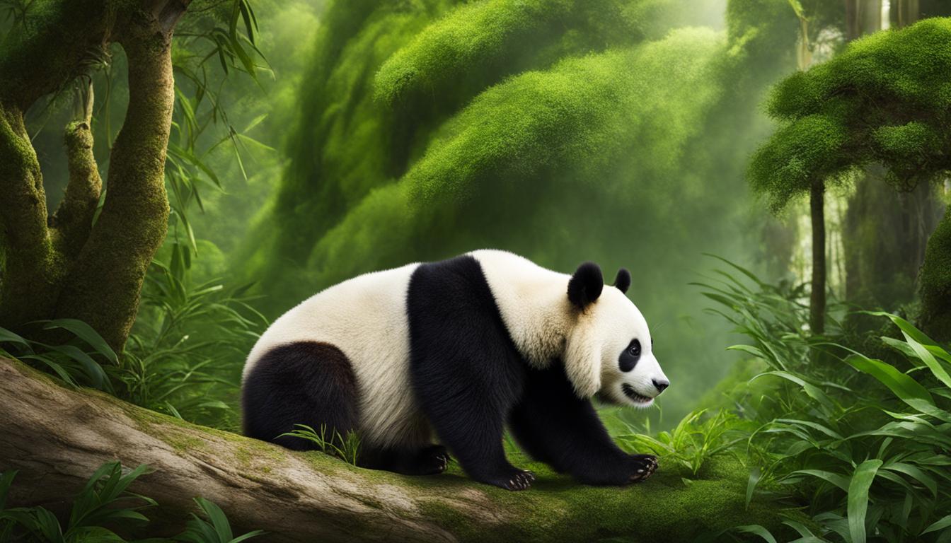 Are there any natural predators of giant pandas in the wild?