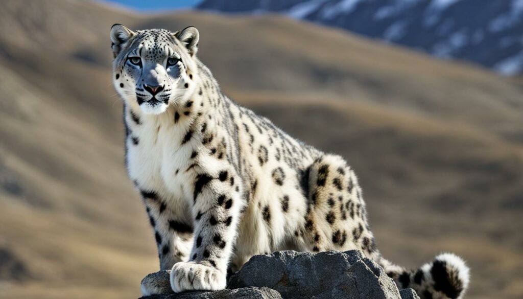 Snow leopard in the Spiti Valley