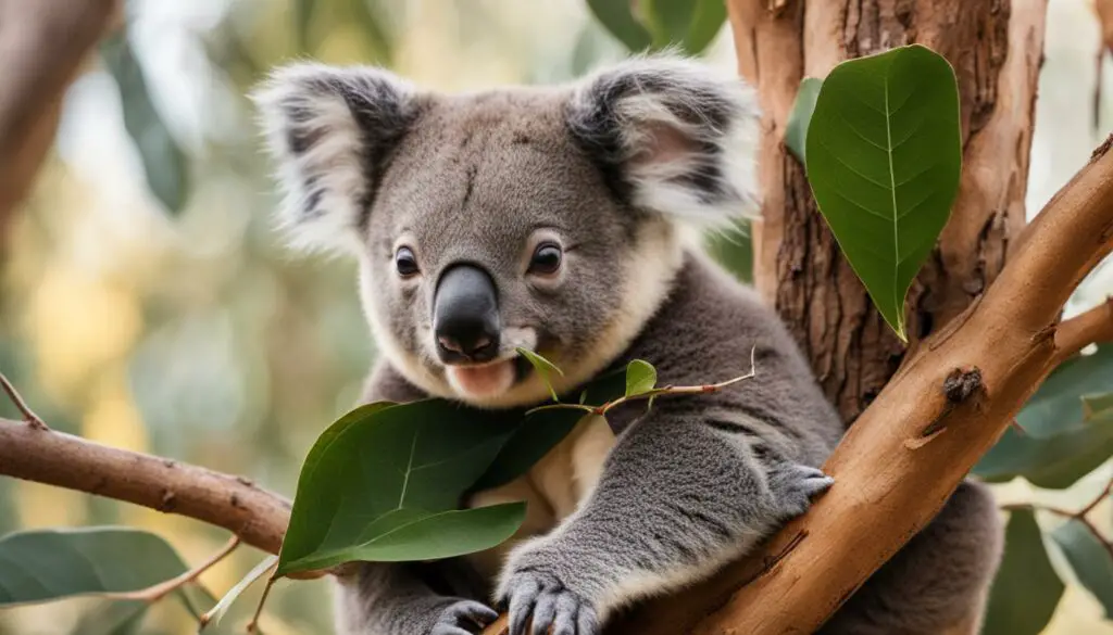baby koala habitat