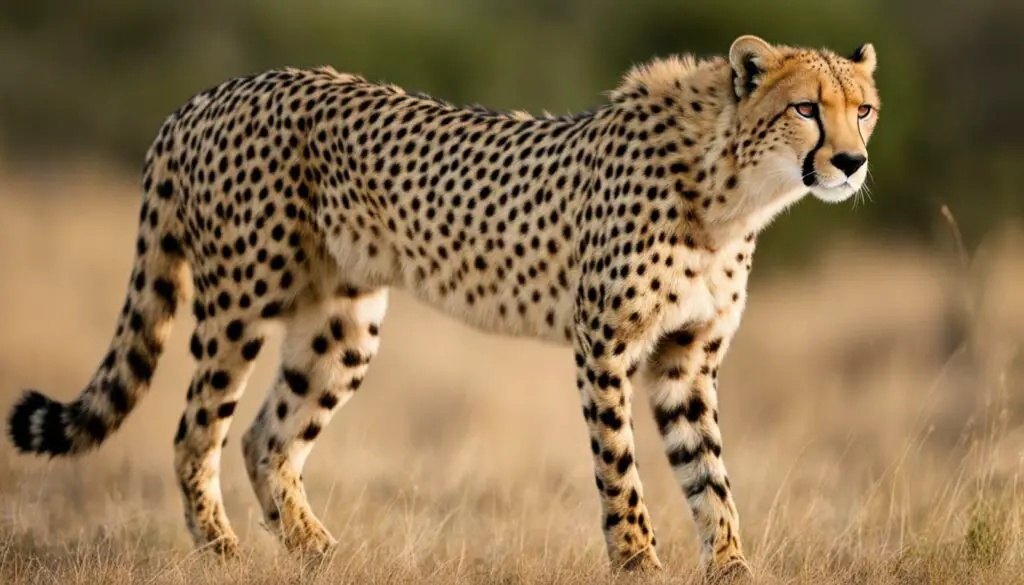 cheetah physical characteristics