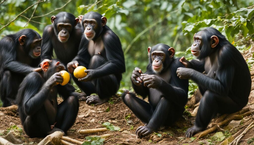 cooperation among chimpanzees