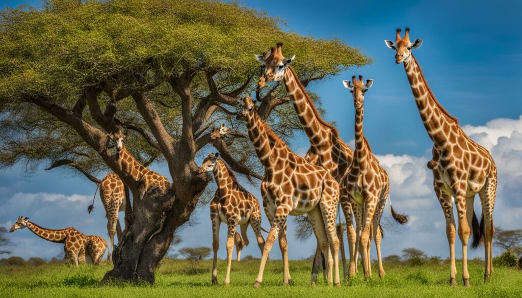 giraffe behavior