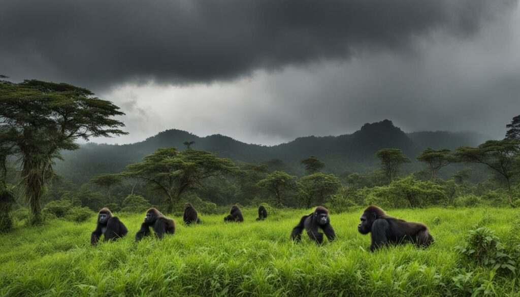 gorilla habitat loss