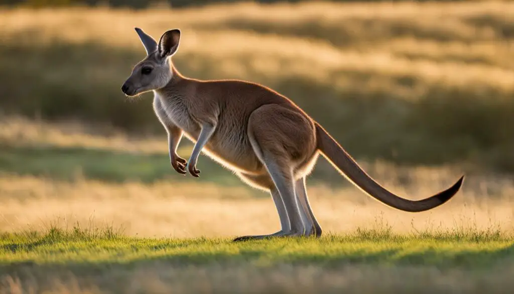 kangaroo hopping