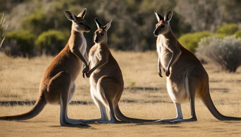 kangaroo reproductive behavior