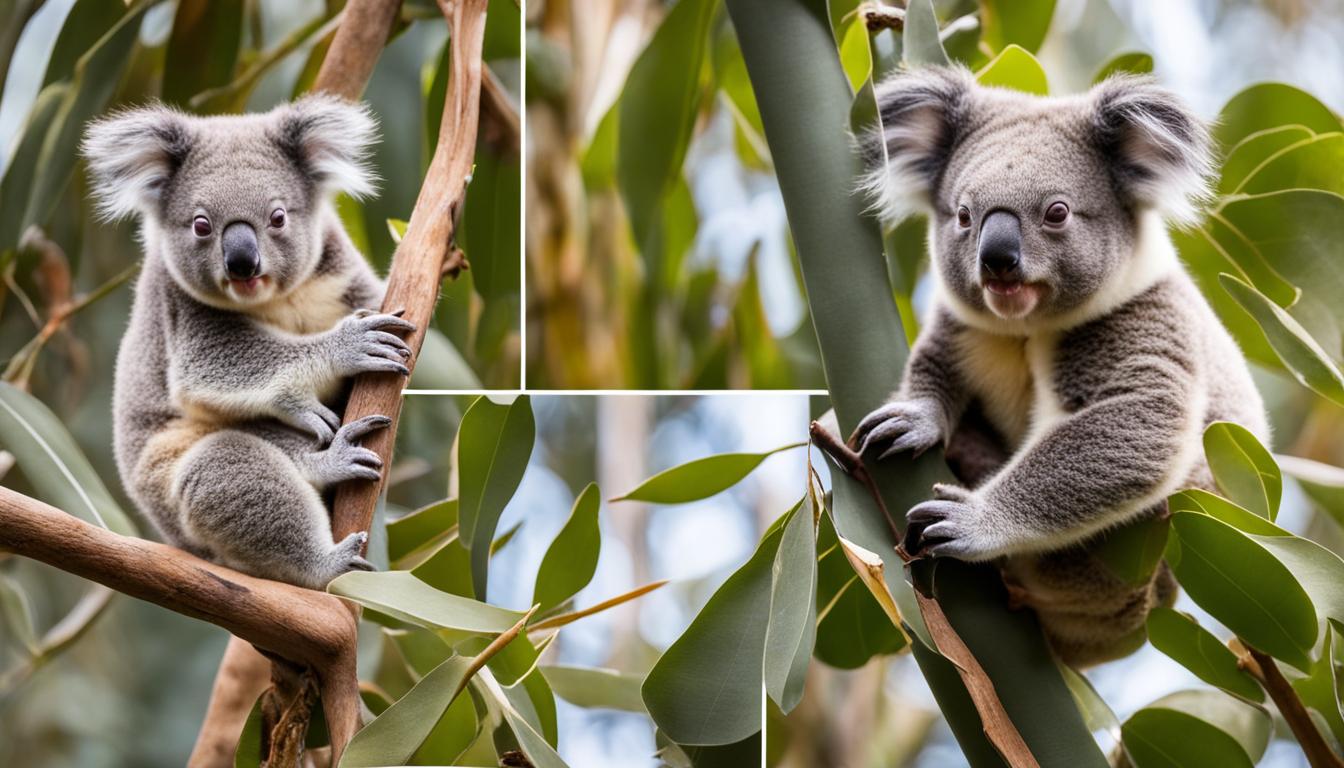 How do koalas reproduce, and what is their reproduction cycle?