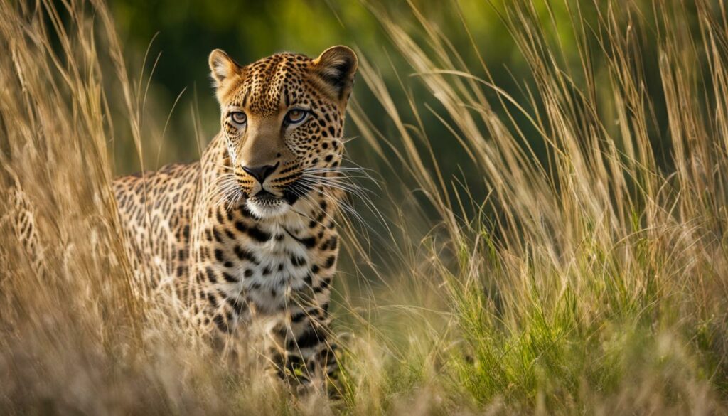 leopard in the wild