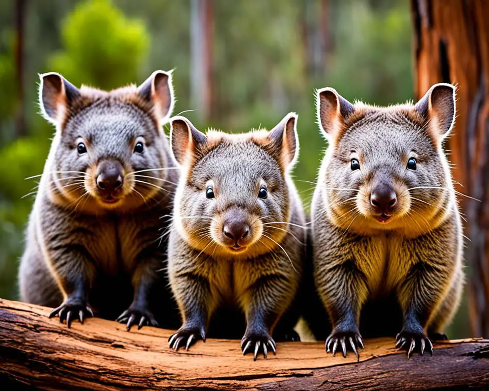 Diverse Wombat Species