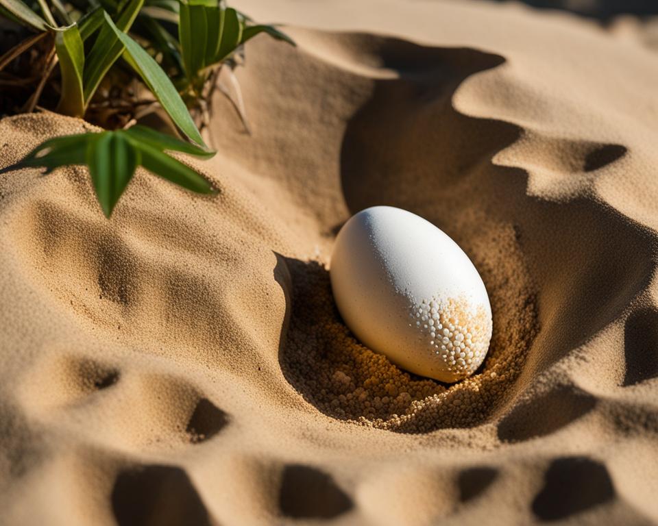 Komodo dragon egg incubation