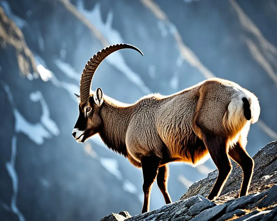Mythical Resemblance of the Ibex