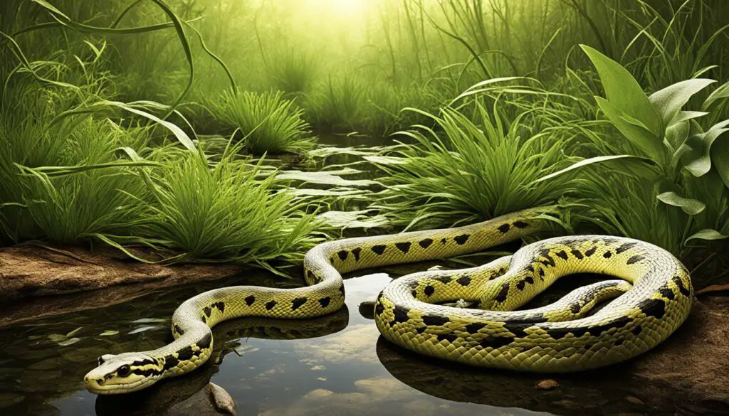 Snake habitats USA