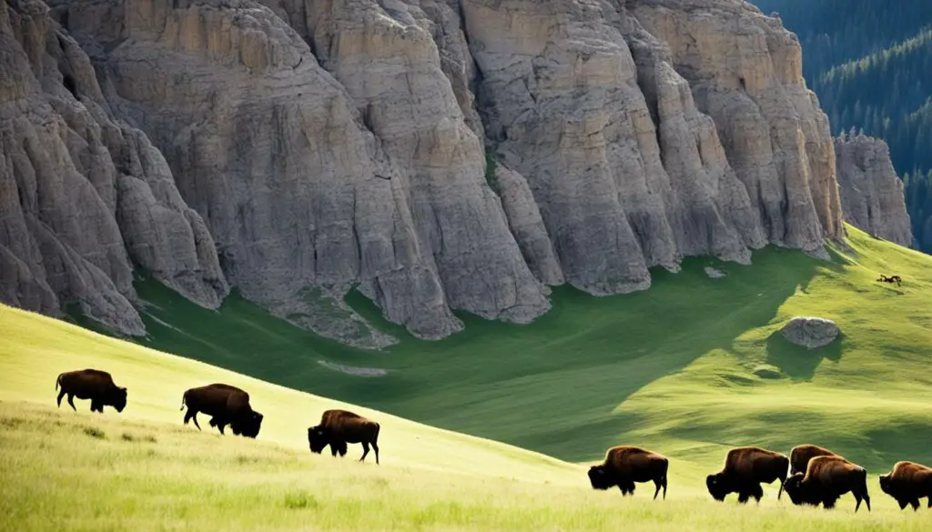 Wind Cave National Park bison