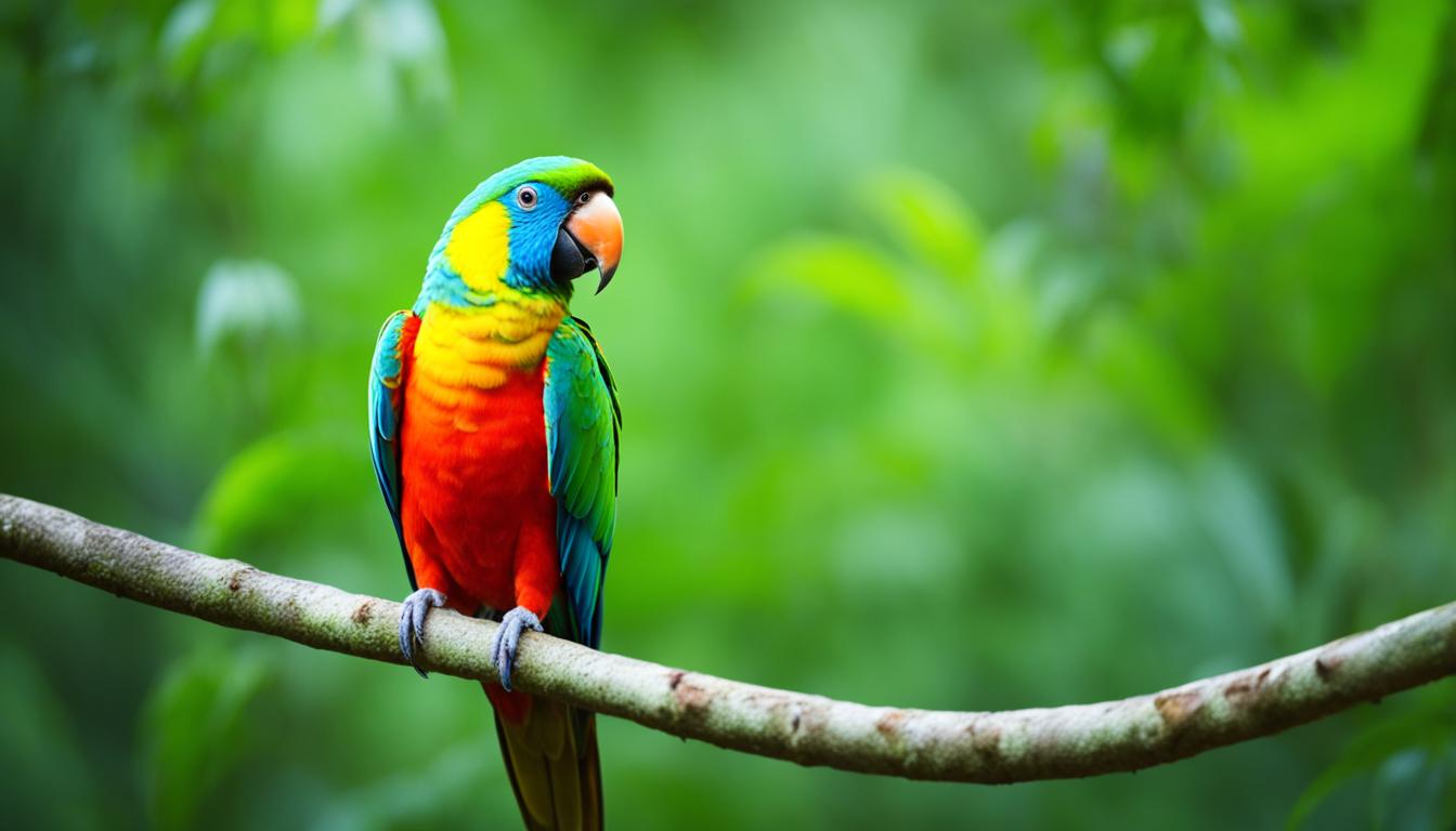 Are there any native parrots in the USA?