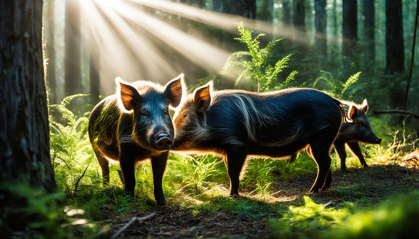 Are there any wild pigs in the USA?