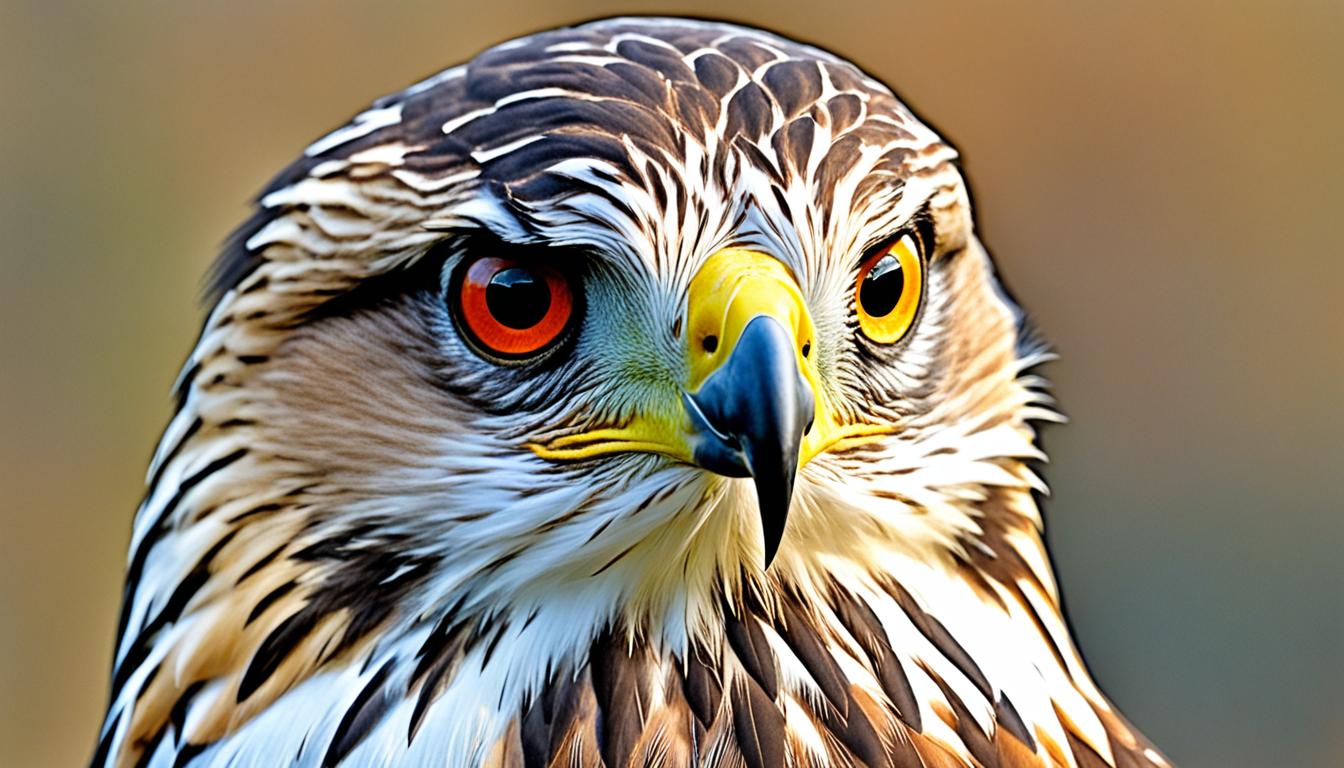 How do you identify different types of hawks in the USA?