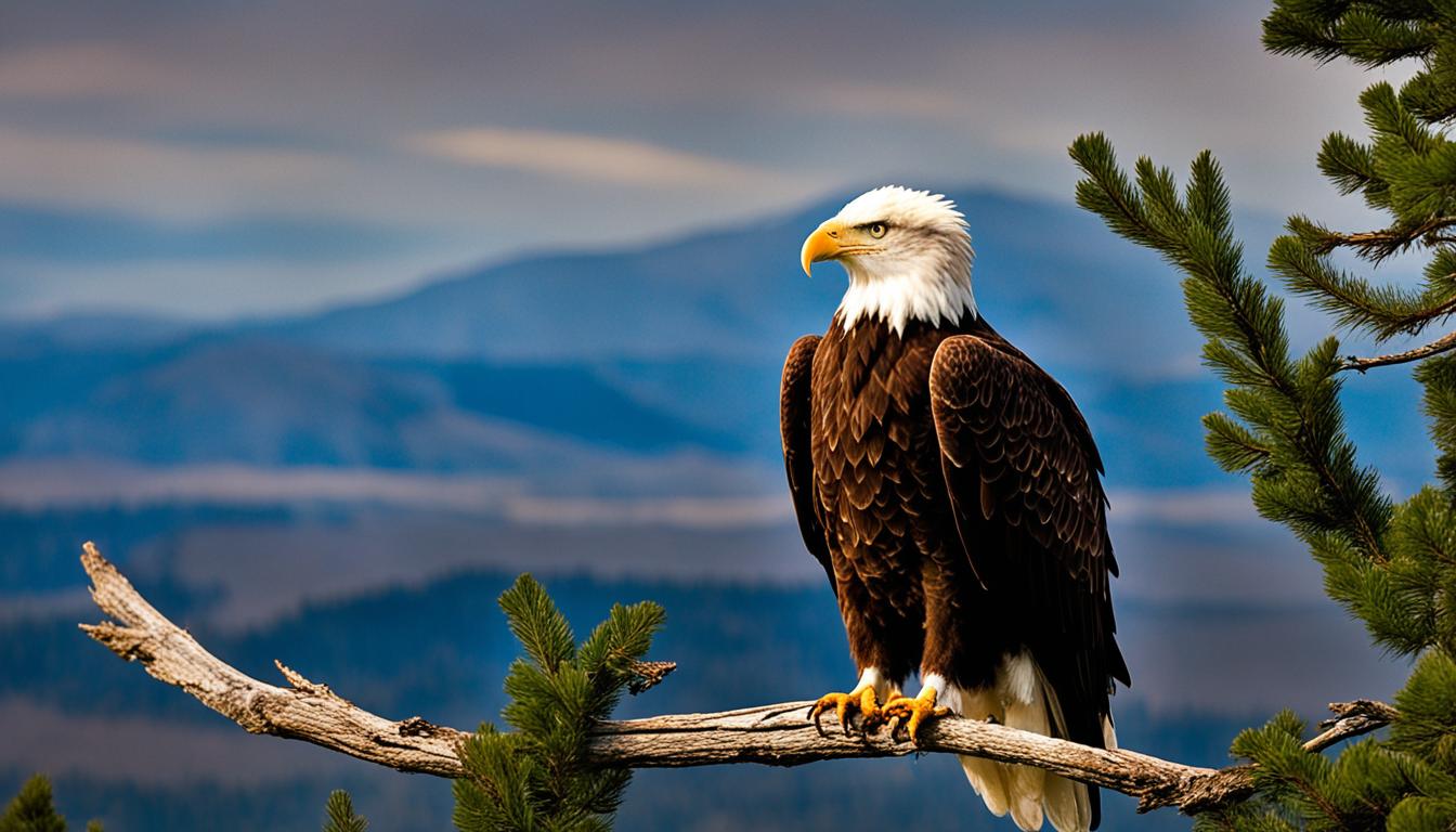 What is the lifespan of a bald eagle in the wild?