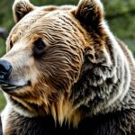 What is the lifespan of a grizzly bear in the wild?