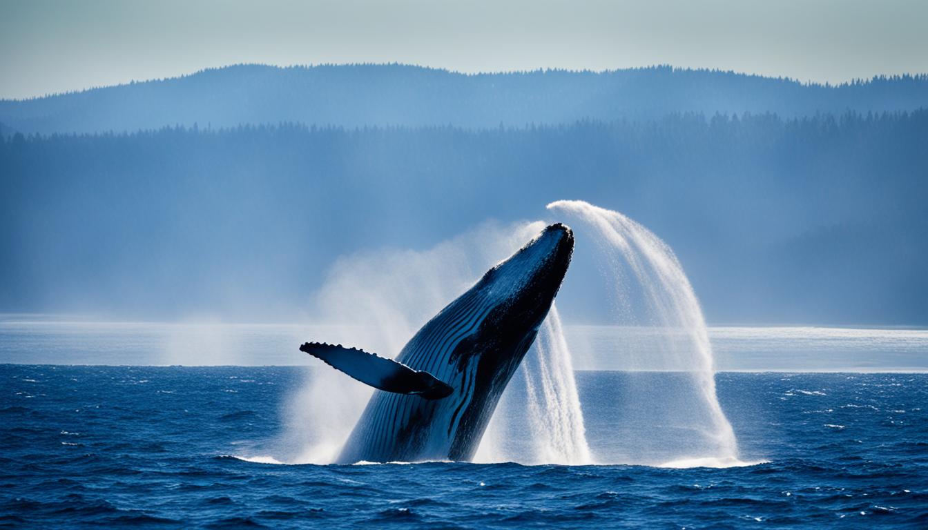 What kinds of whales can you see off the coast of the USA?