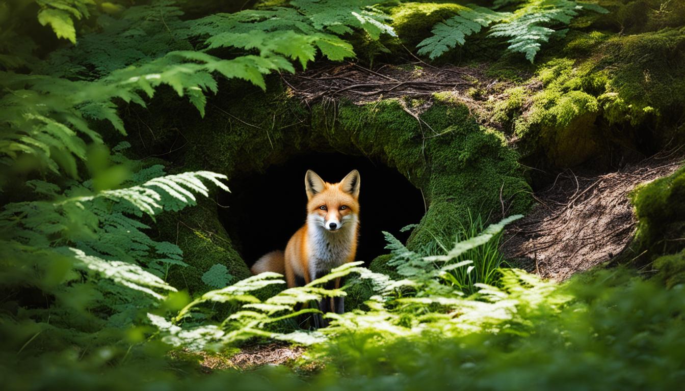 What types of habitats do foxes prefer in the USA?