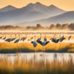 Where can you find sandhill cranes in the USA?