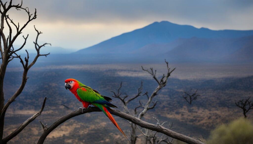 parrot habitat loss