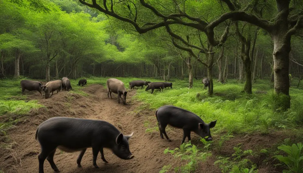 potential benefits of feral pigs
