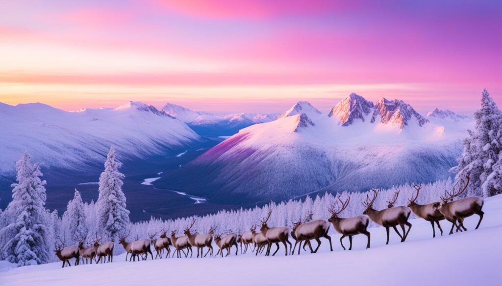reindeer migration patterns