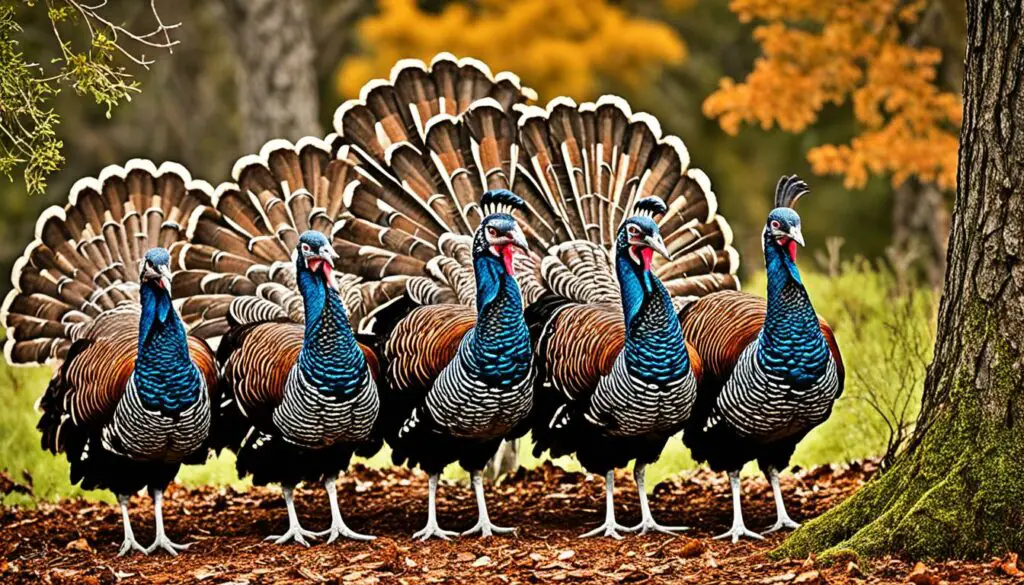 where can you see wild turkeys in the USA