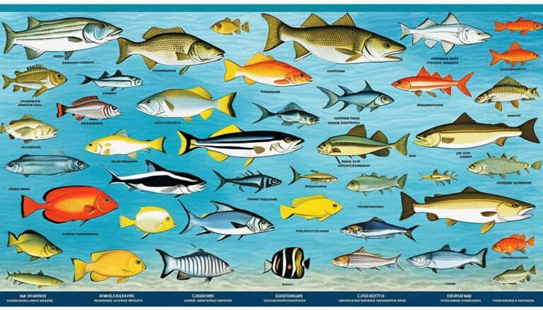How do you identify different species of fish in the USA?