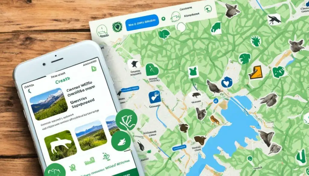 report wildlife sighting online