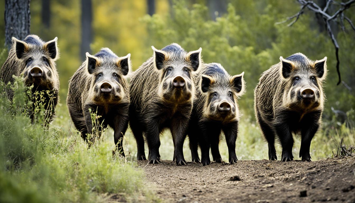 Are there wild boars in the USA?