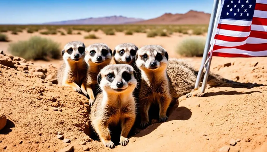 Are there wild meerkats in the USA?