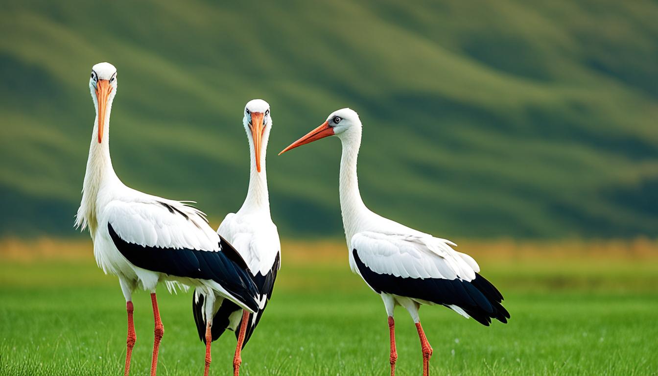 Are there wild storks in the USA?