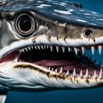 How do barracudas use their sharp teeth?