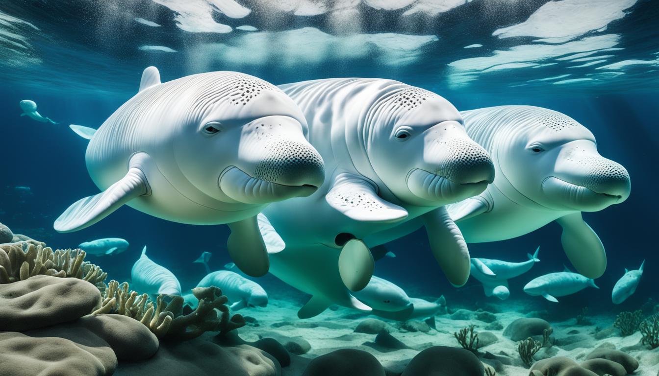 How do beluga whales sleep?