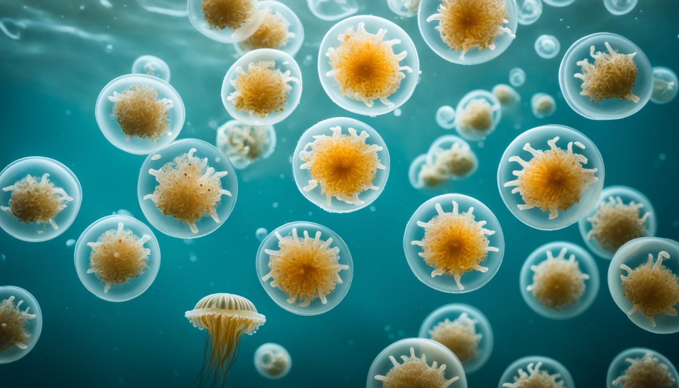 How do jellyfish reproduce?