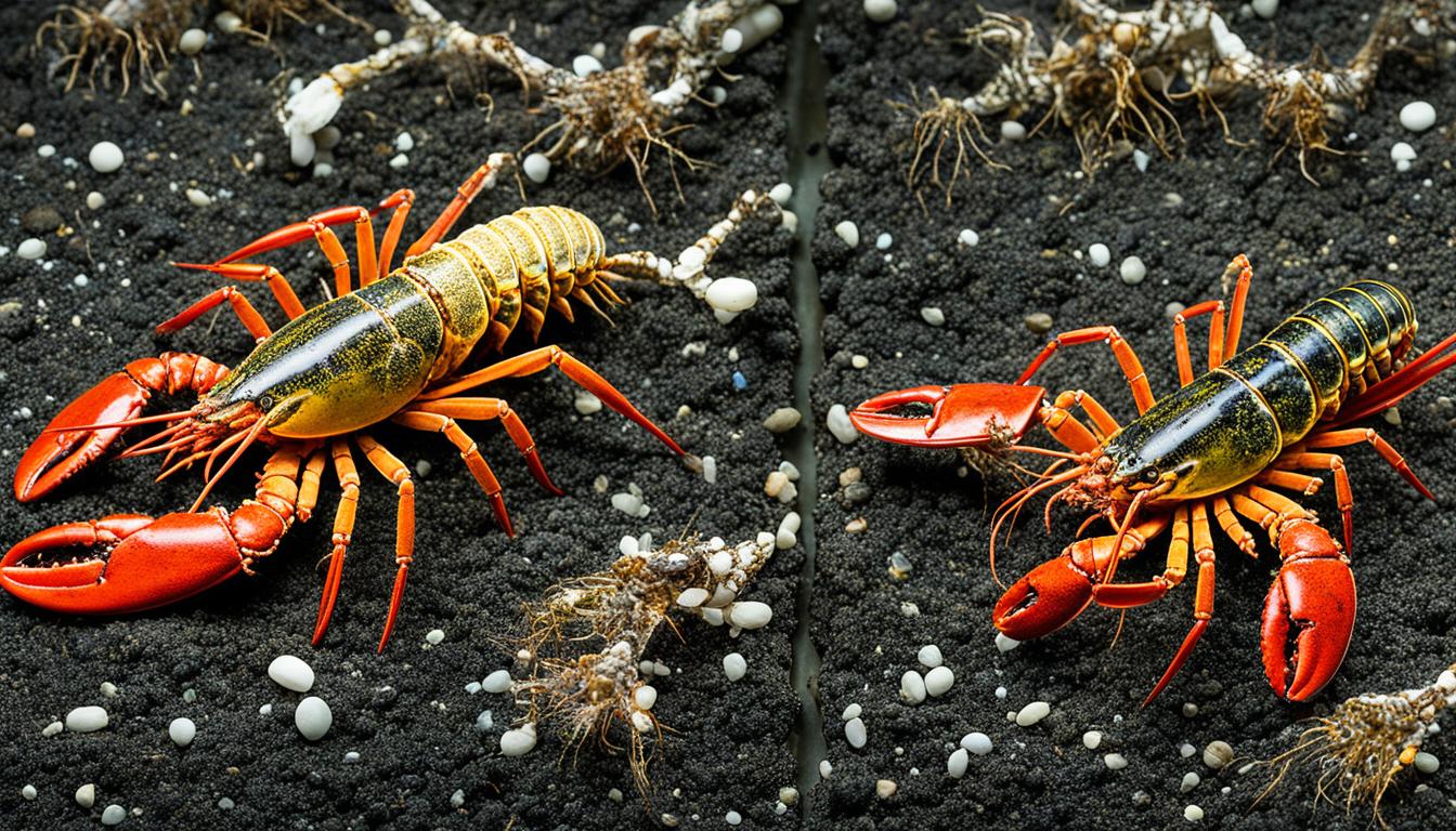 How do lobsters regenerate lost limbs?