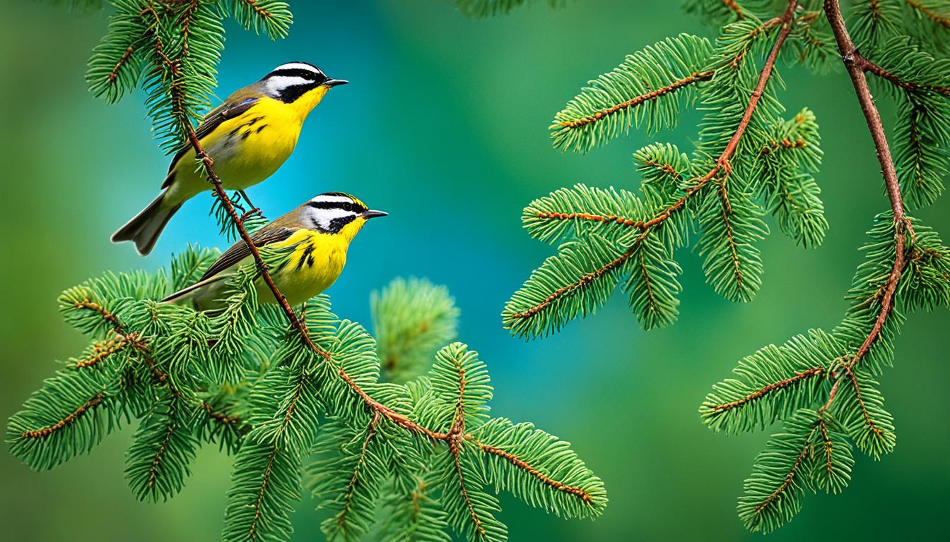 How do you identify different species of warblers in the USA?