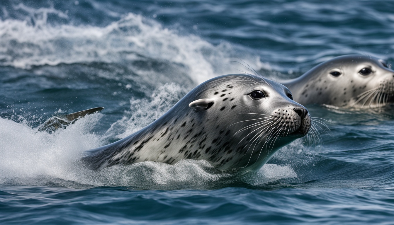 How fast can seals swim?