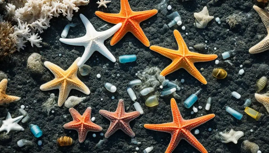 Threats to starfish