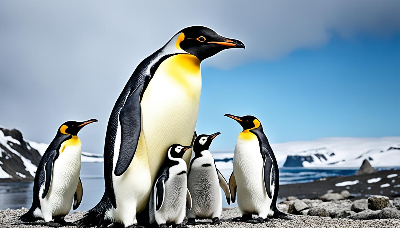 What are the largest and smallest penguin species?