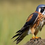 What is the range of the American kestrel?